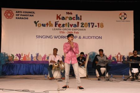 2nd Day -Singing Audition Karachi Youth Festival 2017-18 (10)