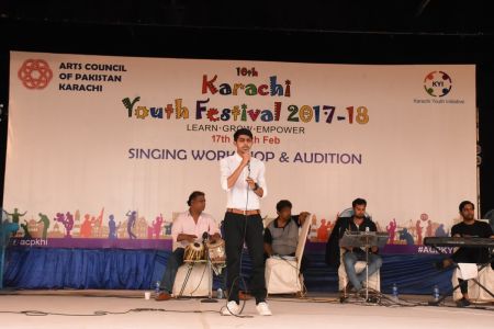 2nd Day -Singing Audition Karachi Youth Festival 2017-18 (14)