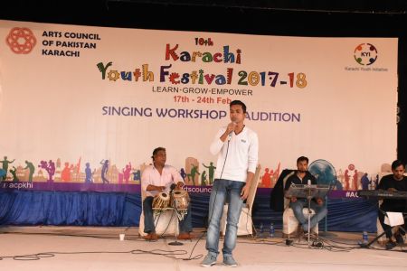 2nd Day -Singing Audition Karachi Youth Festival 2017-18 (19)