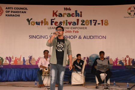 2nd Day -Singing Audition Karachi Youth Festival 2017-18 (9)