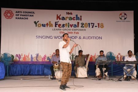 3rd Day -Singing Audition Karachi Youth Festival 2017-18 (8)