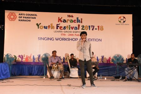 4th Day -Singing Workshop &  Audition Karachi Youth Festival 2017-18 (13)
