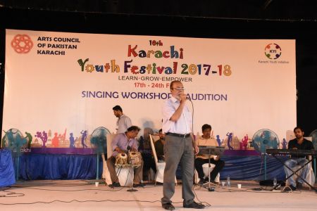 4th Day -Singing Workshop &  Audition Karachi Youth Festival 2017-18 (9)