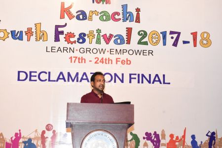 6th Day -Declamation Workshop & Auditions- Karachi Youth Festival 2017-18 (5)