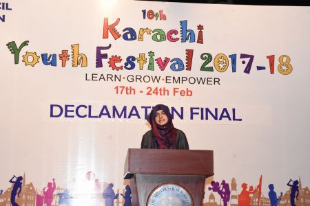 6th Day -Declamation Workshop & Auditions- Karachi Youth Festival 2017-18 (7)