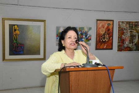 Annual Calligraphy Exhibition 2018 At Ahmed Pervez Art Gallery, Arts Council Karachi (46)
