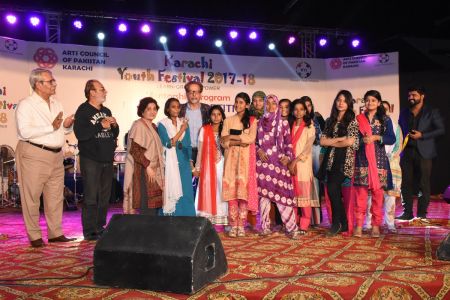 Award Distribution Distt Korangi Youth Festival 2017-18 (14)
