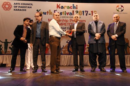 Award Distribution In Karachi Youth Festival 2017-18 At Arts Council Karachi (1)