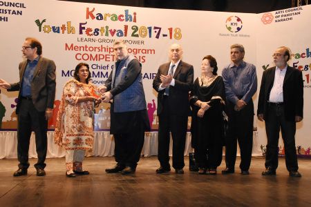 Award Distribution In Karachi Youth Festival 2017-18 At Arts Council Karachi (7)