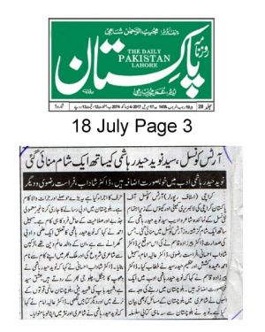 Daily Pakistan Page 3