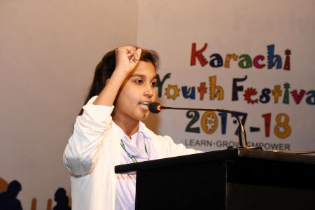 Declamation Competition, Karachi Youth Festival 2017-18 At Arts Council Of Pakistan Karachi (31)