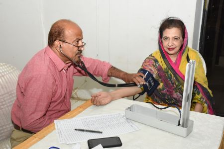 Free Medical Camp By Arts Council\'s Medical & Social Welfare Committee (17)