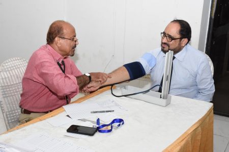 Free Medical Camp By Arts Council\'s Medical & Social Welfare Committee (8)