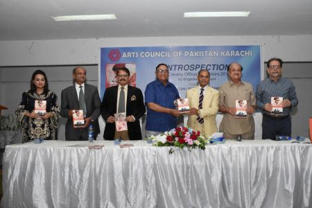 Launching Ceremony Of The Book INTROSPECTION  At Arts Council Karachi(5)
