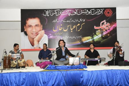 Musical Evening Bethak With Singer Karam Abbas Khan At Arts Council Karachi (15)