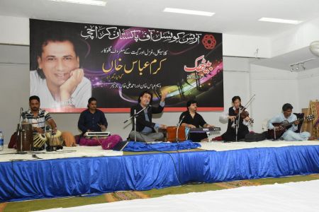 Musical Evening Bethak With Singer Karam Abbas Khan At Arts Council Karachi (1)