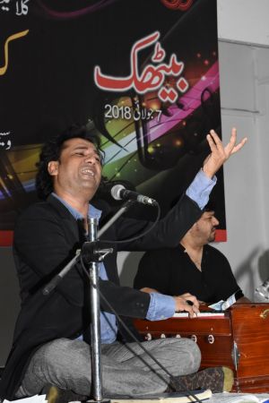Musical Evening Bethak With Singer Karam Abbas Khan At Arts Council Karachi (8)