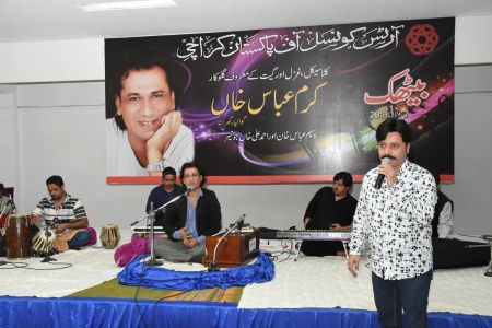 Musical Evening Bethak With Singer Karam Abbas Khan At Arts Council Karachi (9)