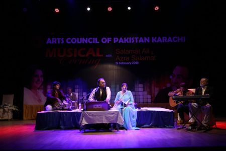 Musical Evening With Ustad Salamat Ali & Azra Salamat At Arts Council