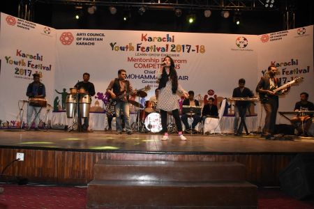 Singing Competition, Karachi Youth Festival 2017-18 At Arts Council Of Pakistan Karachi (3)