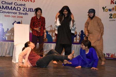 Theater Competition, Karachi Youth Festival 2017-18 At Arts Council Of Pakistan Karachi (23)