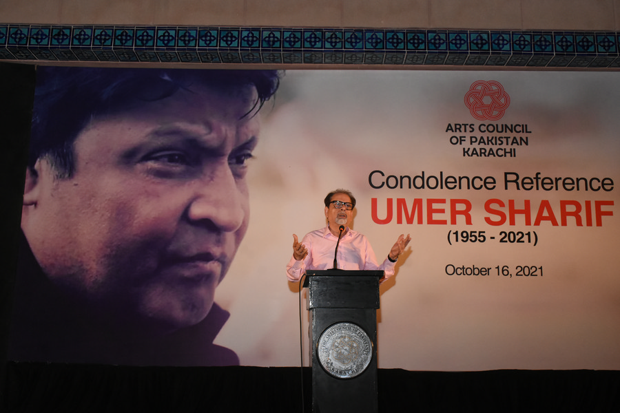 Arts Council pays tribute to Umer Sharif