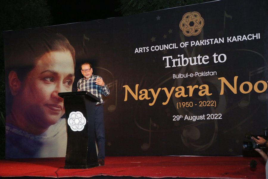 Arts Council paid Tribute to the famous singer Nayyara Noor