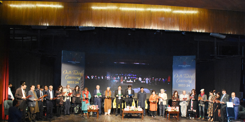 Oath-Taking Ceremony of the Newly Elected body of Arts Council