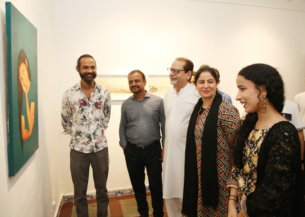 President Arts Council inaugurated the “Silver Lining” exhibition