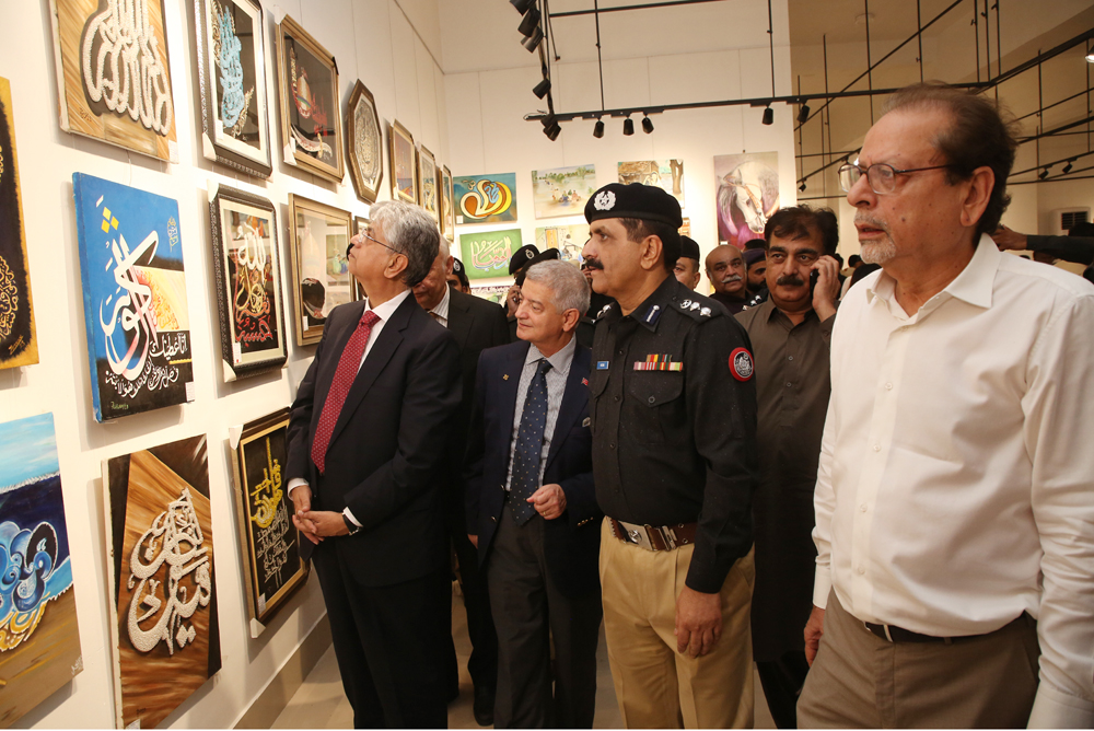 Exhibition of artworks of Prisoners of Central Jail Karachi